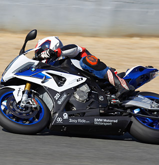 BMW HP4 Action
