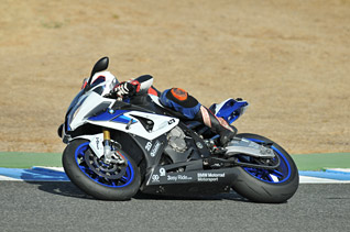 BMW HP4 Action