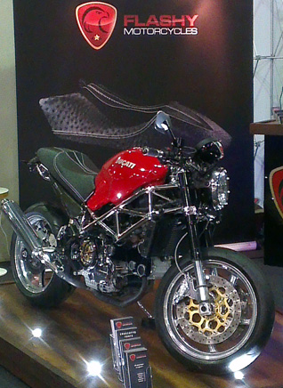 ducati monster flashy motorcycles